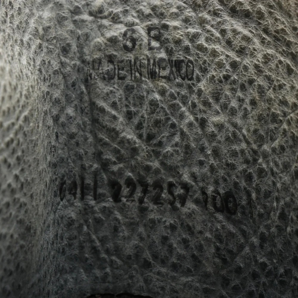 Old Gringo Grey Calfskin Tall Leather Boots - Picture 5 of 5